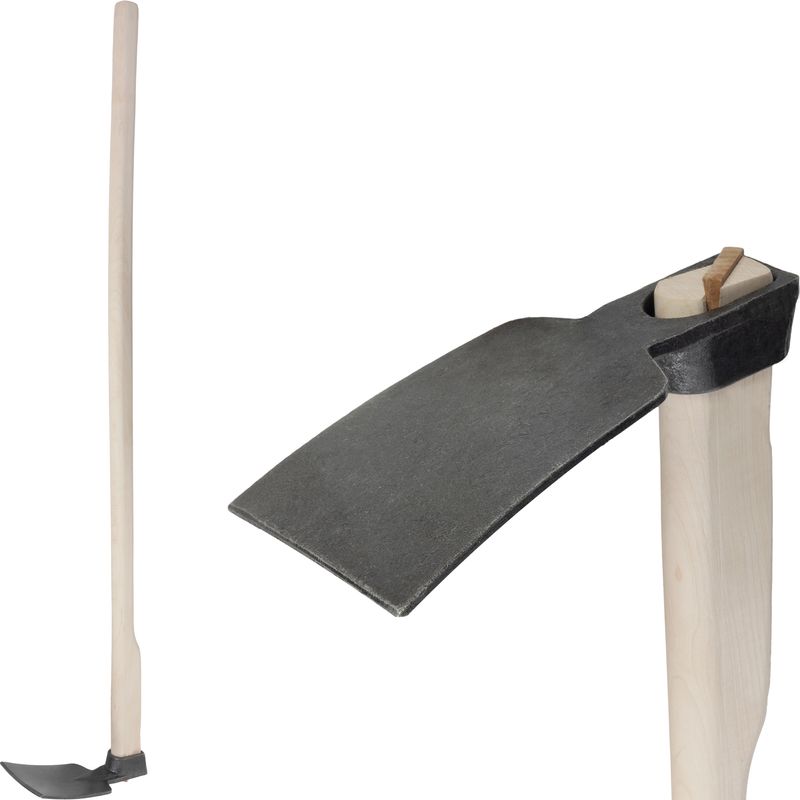 Motyka Gardex Budak, 1060 g, płaska, drewniana rączka (akce)