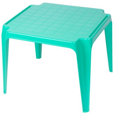 TAVOLO BABY Zöld asztal, zöld, gyerek 55x50x44 cm
