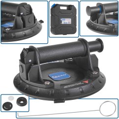 Vakuumsauger für Glas 1 x 200 mm, Tragfähigkeit 150 kg, GEKO