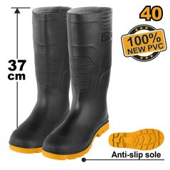 INGCO cizme de cauciuc mărimea 40