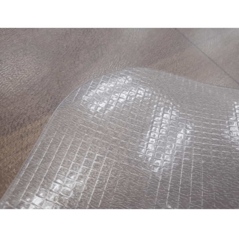 Schutzmatte unter dem Stuhl, transparent, 120x90 cm, 1,8 mm, ELLIE NEW TYPE 10