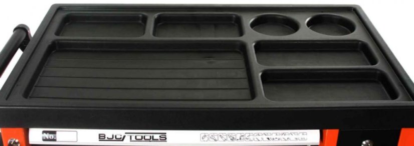 Werkzeugschrank mit 7 Schubladen, bestückt mit Werkzeug, 298-teilig, BJC