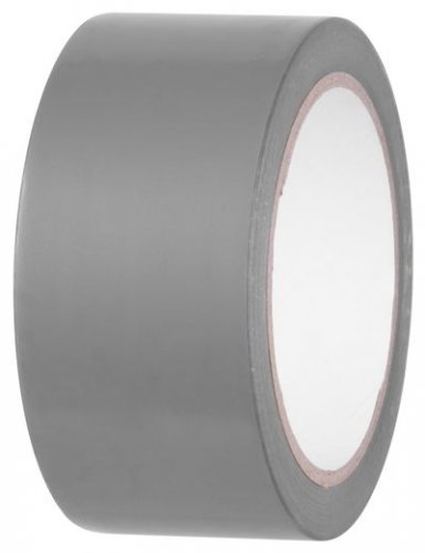 Páska Strend Pro, 50 mm, L-25 m, PVC, na rúry, lepiaca, strieborná