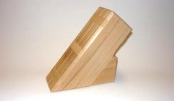 Suport cutite lemn 18cm 6-cutite