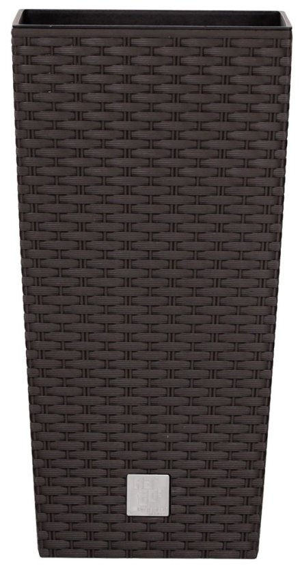 Pflanztopf RATO Square 225, braun, Einsatz (akce)