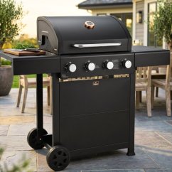 4 égőfejű kültéri gázgrill