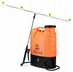 Akkusprühgerät 16 Liter, Batterie 12V-8Ah, orange, MAR-POL