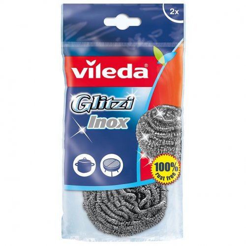 Walzdraht Vileda, INOX, Packung. 2 Stk