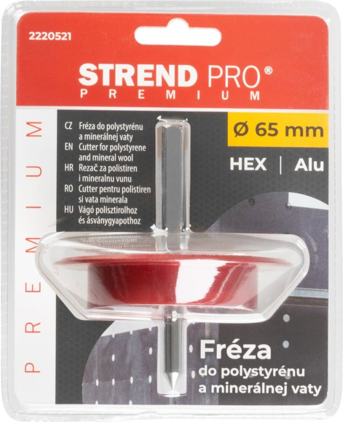 Strend Pro Premium-Schneider, 65 mm, für Styropor