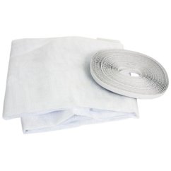 Selbstklebendes Netz für Fenster, Türen 150x130 weiß /4189162/ (akce)