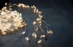 MagicHome Christmas Twisted Stars 180S Kette, 180x Micro Star LED Warmweiß, einfache Beleuchtung, 230V, 50 Hz, IP44, Außen, Beleuchtung, L-2 mx 9 Ketten