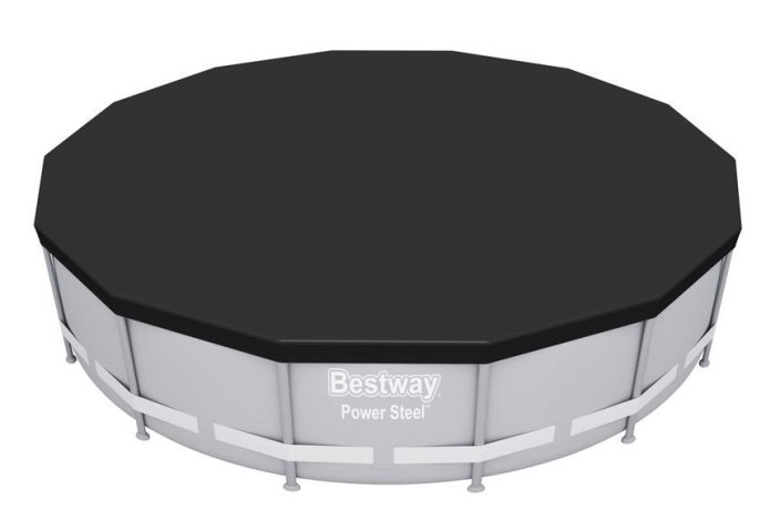Bestway® FlowClear™ ponyva, 58248, fekete, medence, 4,27 m