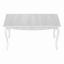 Étkezőasztal DA19, fehér fenyő, 146x76 cm, VILAR