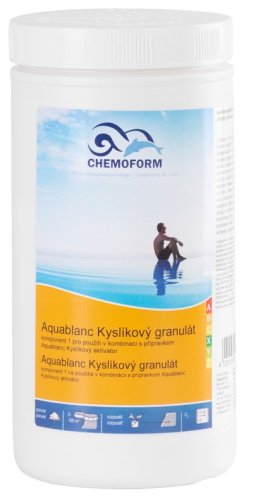 Medence előkészítés Chemoform 0591, Oxigén granulátum 1 kg