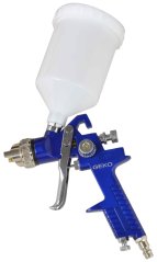 HVLP szórópisztoly 600ml felső tartállyal, 2,5 mm-es fúvókával, GEKO (akció)