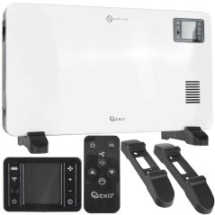 LCD konvektoros fűtőtest 2300W távirányítóval és WiFi, GEKO