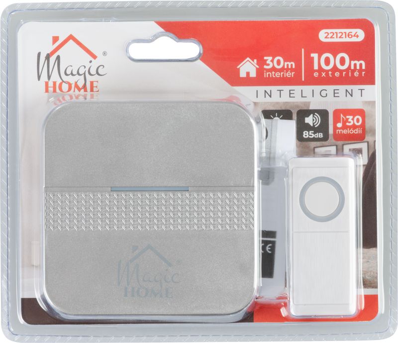 Türklingel MagicHome Intelligent4, kabellos, Zuhause, Anzahl Melodien 30, LED, IP44