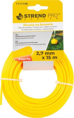 Żyłka do koszenia Grazer Pro 2,7 mm, dł.-15 m, okrągła