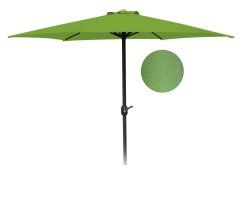 Umbrela de soare 270 cm verde deschis MANGO cu maner