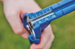 Kleště RAPID FP216, vázací kleště na spony, sponkovací, na pletivo a plot se zásobníkem, na vázání pletiva, na drát, spony 2-8 mm RAPID VR16