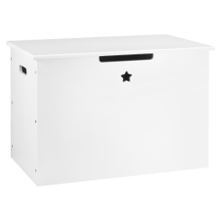 Úložný box na hračky, biela, BOLIS