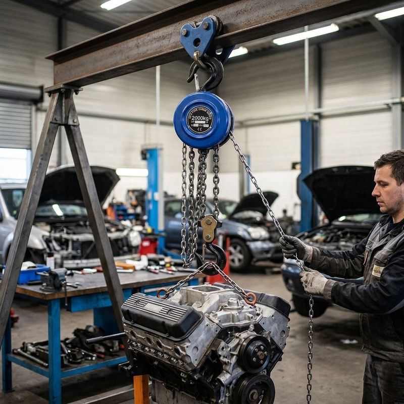 Wagenheber TRC9020, 2 Tonnen/2,5 m Kette