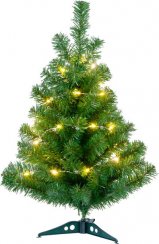 MagicHome karácsonyfa Kane, fenyő, 60 cm
