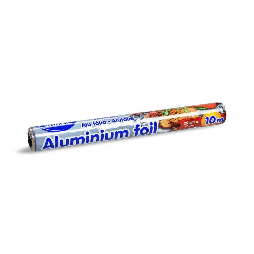 Aluminiumfolie 29cm x 10m 9µm KLC