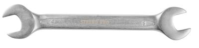Klíč Strend Pro 3113 18x19 mm, vidlicový, oboustranný, Cr-V