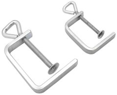 Zimmermannszwinge, Spannhöhe 75 mm, Blech 16 x 6 mm, XL-TOOLS