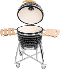 Grill Strend Pro Kamado Jajko 26";, czarny