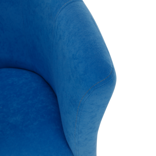 Krzesło klubowe, niebieskie, CUBA