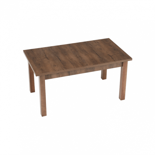 Stół do jadalni, składany, ciemny dąb Lefkas, 160-203x90 cm, MONTANA STW