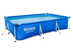 Piscina Bestway® Steel Pro 56, 56411, filtru, pompa 3,00x2,01x0,66 m