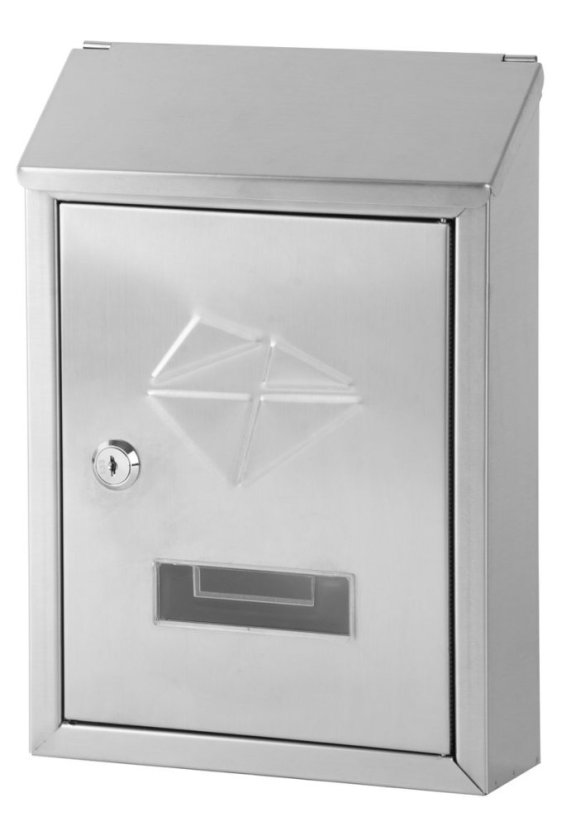 Box GL-06S, 305x70x215 mm, Post, Edelstahl