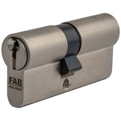 Vložka cylindrická FAB HOME 3.00*** /BDNs 40+45, 5 kľúčov, satenový nikel