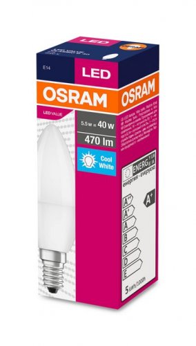 Ziarovka OSRAM® LED FR 040 (ean3367) non-dim, 5,7W/840 E14 4000K Vrijednost CLASSIC B