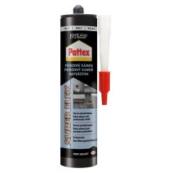 Chit Pattex Super Flex Piatra naturala, alba, 280 ml