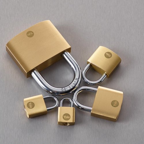 Zámek Yale Y110B/40/140/1, Standard Security, visací, s dlouhým trnem, 40 mm, 3 klíče