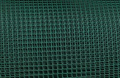 Mrežica ECONOMY 5, 1000/10x10 mm, 300g/m2, zelena, potpuno plastična, pak. 25 m