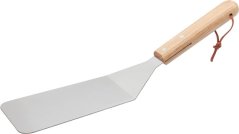 Strend Pro Grillwender, zum Grillen und Braten, mit Holzgriff, Edelstahl, 34cm