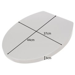 WC deska Ruhhy 24547 s počasnim zapiranjem