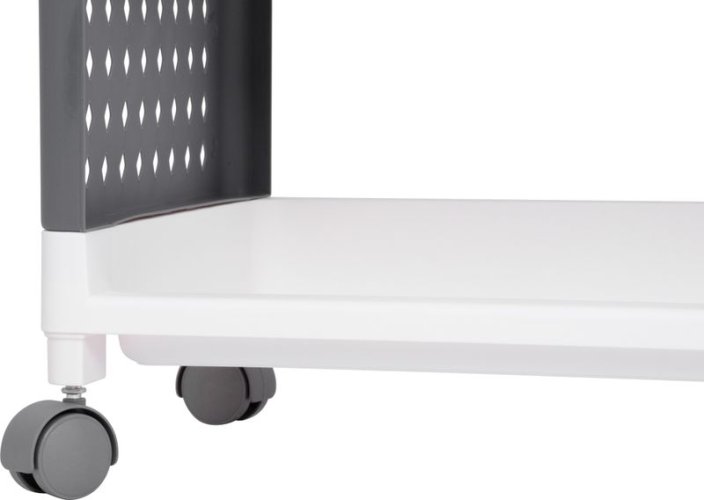 Półka MagicHome Rolly, plastik, 4 półki, 49x29x75,5 cm, na kółkach (akce)