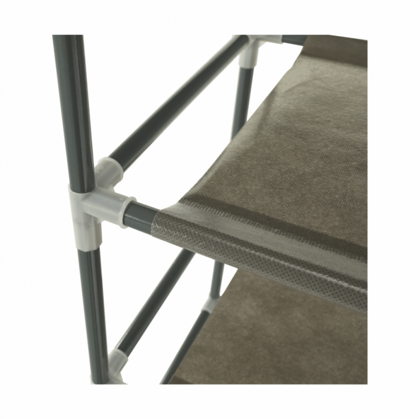 10-reihiges Schuhregal, grau, FILOU