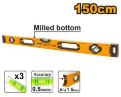 Vízmérték 1500mm ALU 3 vízmérték INGCO INDUSTRIAL