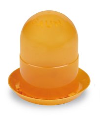 Geflügelfutterautomat UH 2kg orange für Hühner GAUN