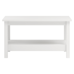 Stolik kawowy, biały, PARIS 79667