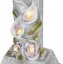 Dekoracja MagicHome, Krzyż, LED, polyresin, na grób, solar, 15x9,5x32 cm