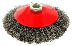 Perie pentru bol din oțel 125 mm x M14 Fe 0,3 mm, GEKO