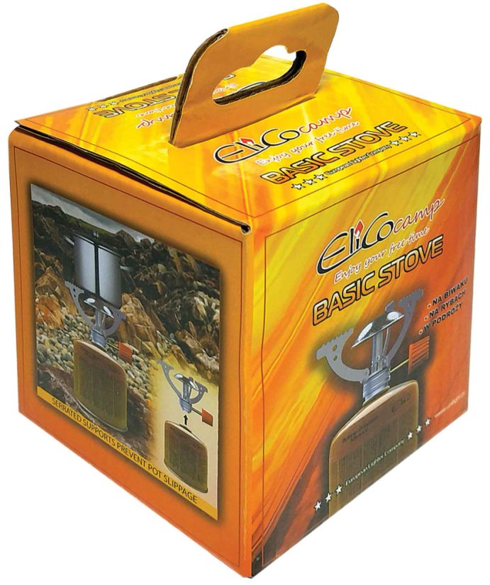 Kempingový varič BASIC s reguláciou, 7/16”, Elico